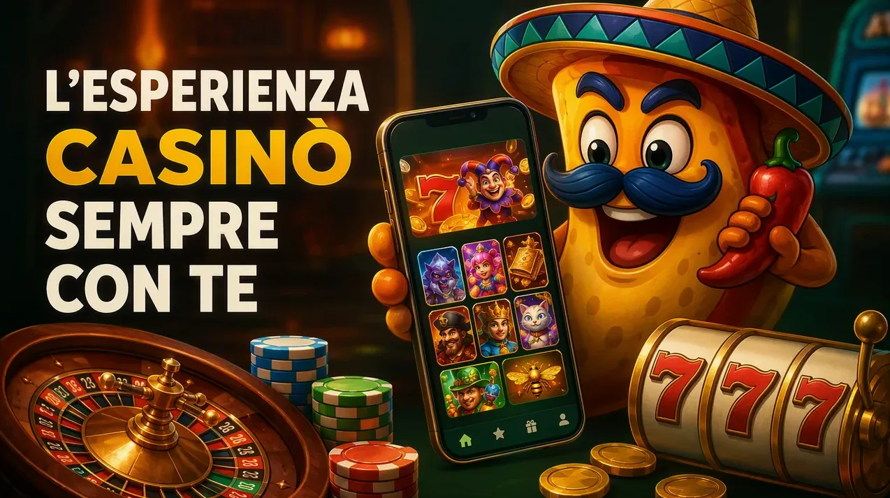 App mobile di Casinacho Casino: gioca da Android e iPhone