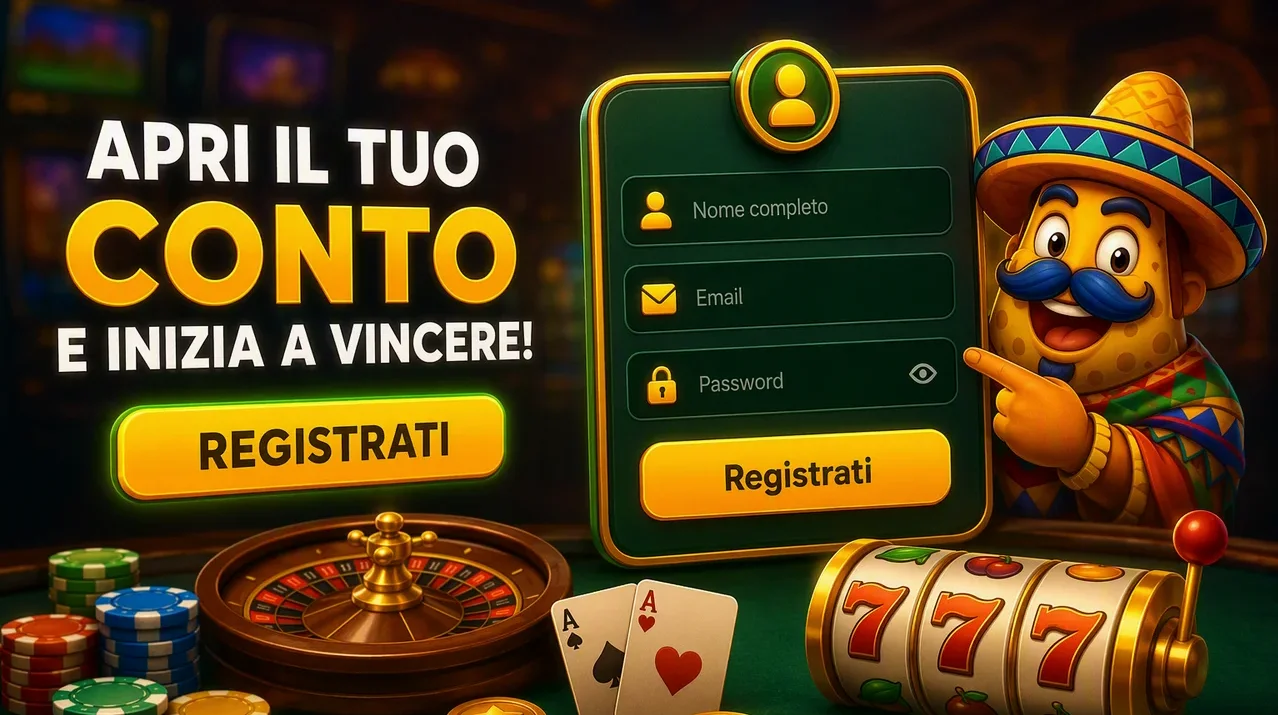 Registrazione Casinacho Casino: crea il tuo conto ufficiale