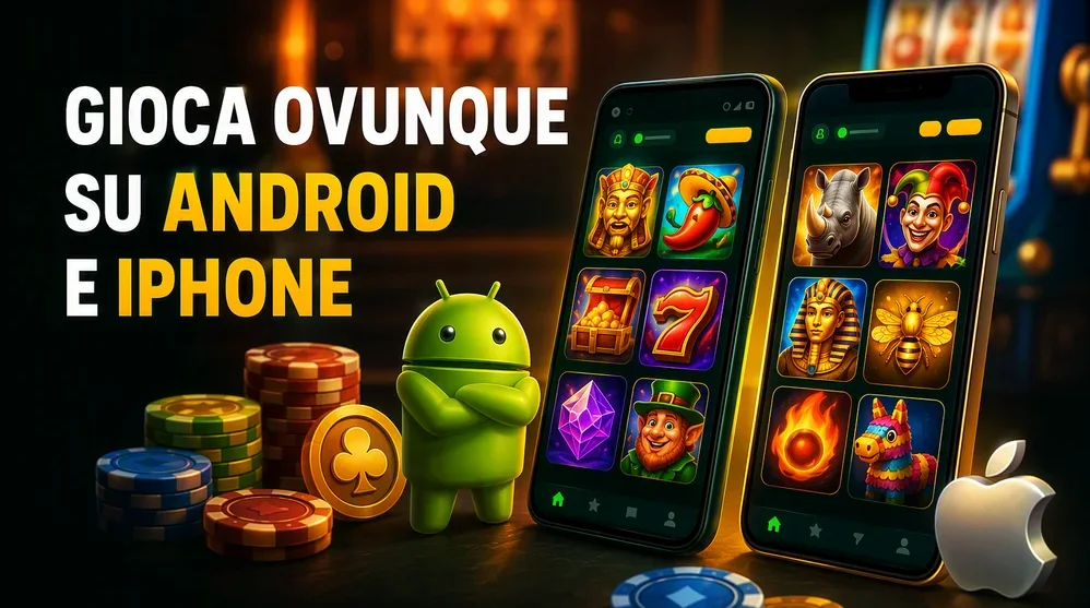 Smartphone Android accanto a iPhone